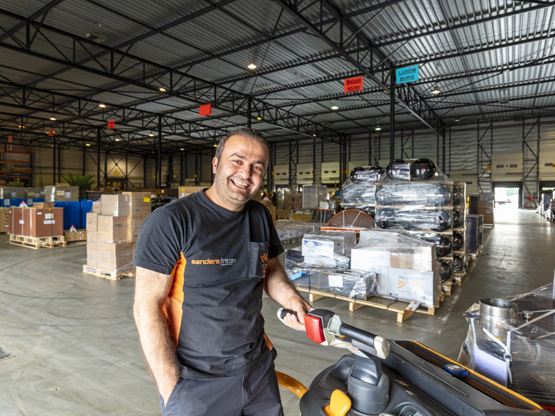 Delivered everything from one central warehouse